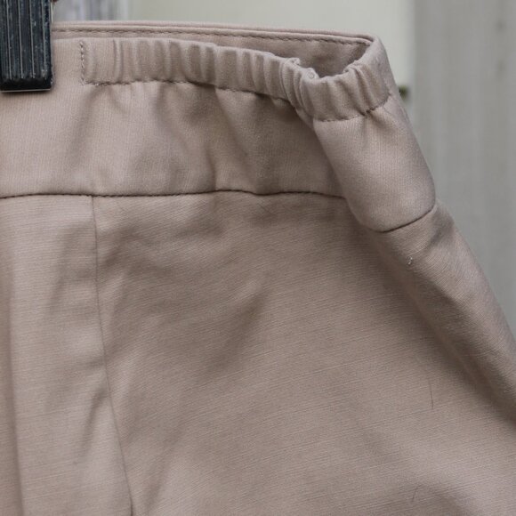 Jones Studio Plus Size Tan Elastic Sides Stretch Cotton Cropped Pants Sz 20W - Picture 4 of 7